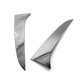 Car Rear Window Side Spoiler Canard Splitter Trim Replacement for BMW X1 E84 