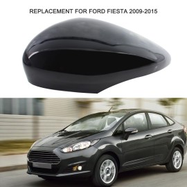 Gloss Wing Mirror Cover Cap Painted Replacement for Ford Fiesta  Left   Side 1594546 8A6117K747CA