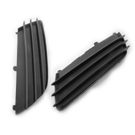 One Pair of Car Front Lower Bumper Fog Grilles Grille Replacement for Vauxhall Astra H