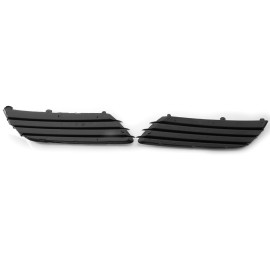 One Pair of Car Front Lower Bumper Fog Grilles Grille Replacement for Vauxhall Astra H