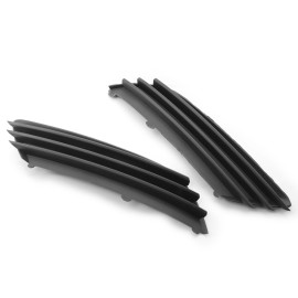 One Pair of Car Front Lower Bumper Fog Grilles Grille Replacement for Vauxhall Astra H