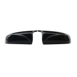 Left and Right Rear View Mirror Cap Cover Glossy Black Replacement for BMW X5 E70 X6 E71