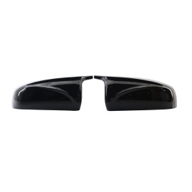 Left and Right Rear View Mirror Cap Cover Glossy Black Replacement for BMW X5 E70 X6 E71