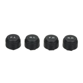 Wireless Tire Pressure Monitoring System External Tire Pressure Monitor for Cars Colorful Screen