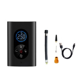 Electric Tire Inflator Mini Cordlessly Portable Car Air Compressor Rechargeable Digital Display Air Pump for Vehicles Tires/Ball/Swim Rings