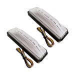 2PCS 28 LED Truck Tail Light Turn Signal Running Brake Reverse Tail light high-mount stop lamp for Trailer UTV UTE RV ATV Truck