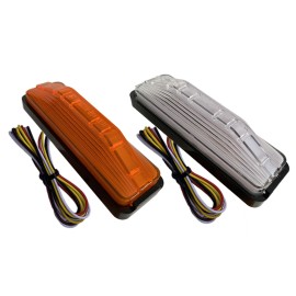 2PCS 28 LED Truck Tail Light Turn Signal Running Brake Reverse Tail light high-mount stop lamp for Trailer UTV UTE RV ATV Truck