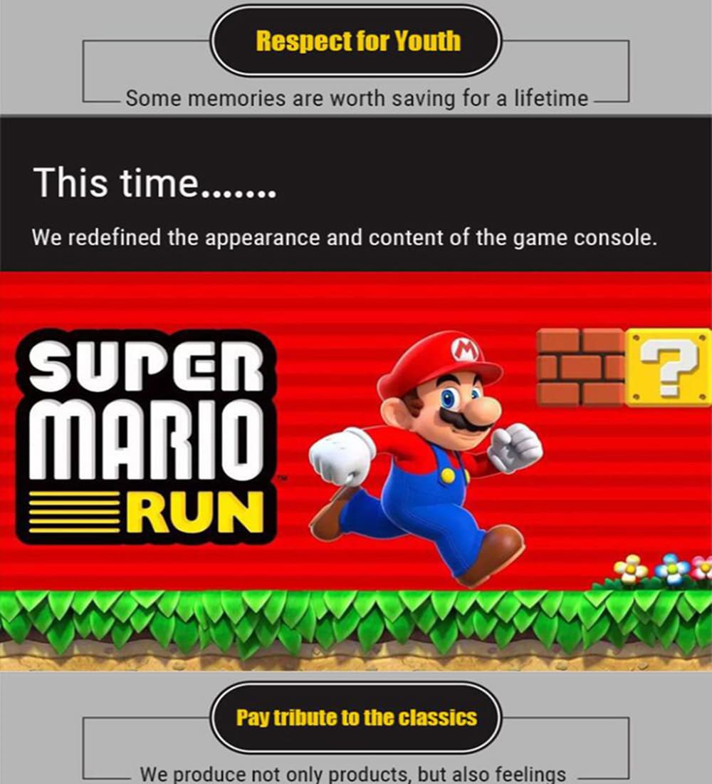 Super Mini 8 Bit Built in 821 Games HD TV  Game Console- Platinum 13 x 10 x 4.5 CM