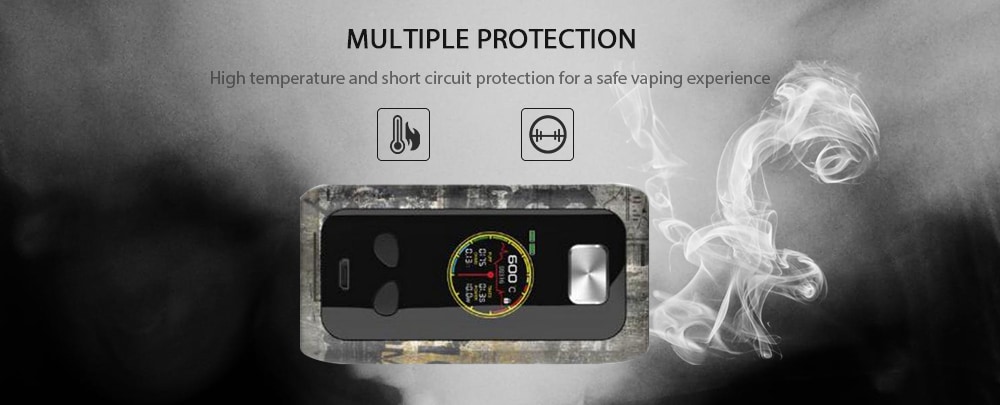 Think vape Thor Pro 220W TC Box MOD- Black Ink