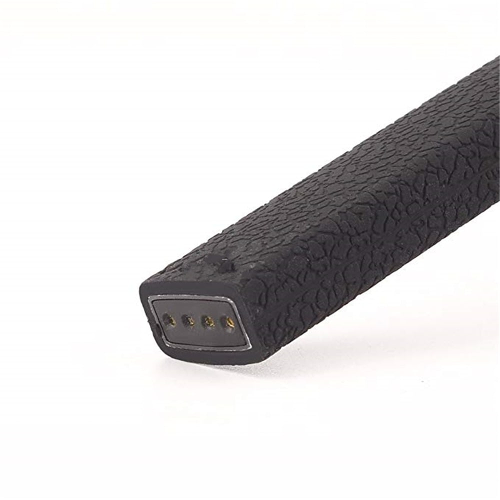 Texture Case for JUUL Anti-Slip Silicone Skin Cover Sleeve Wrap Gel- Black