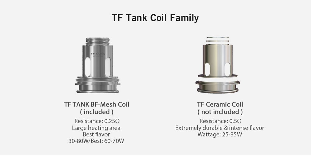 SMOK TF2019 Tank Atomizer 6ml- Black