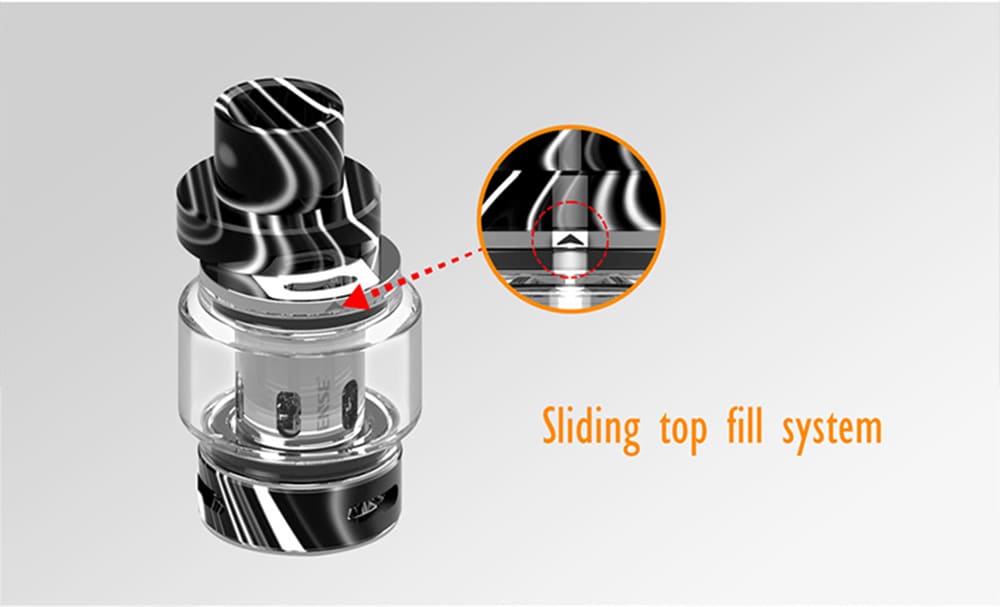 sense Screen Tank Atomizer 7ml- Black