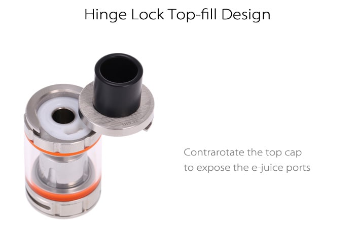 Original SMOK TFV8 BABY BEAST Clearomizer with 3ml / 0.4 ohm Q2 Dual Coil / 0.15 ohm T8 Octuple Coil for E Cigarette- Golden