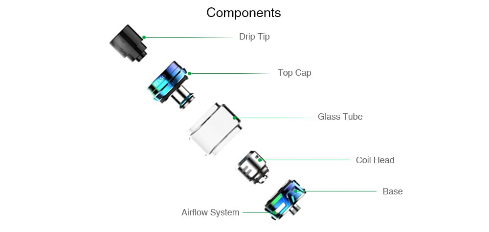 Vaporesso SKRR Subohm Atomizer with 8ml Capacity for E Cigarette- Multi-A