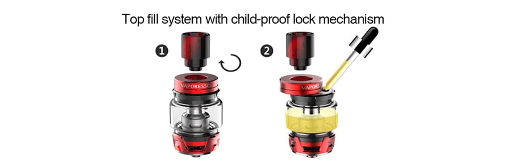 Vaporesso SKRR Subohm Atomizer with 8ml Capacity for E Cigarette- Multi-A