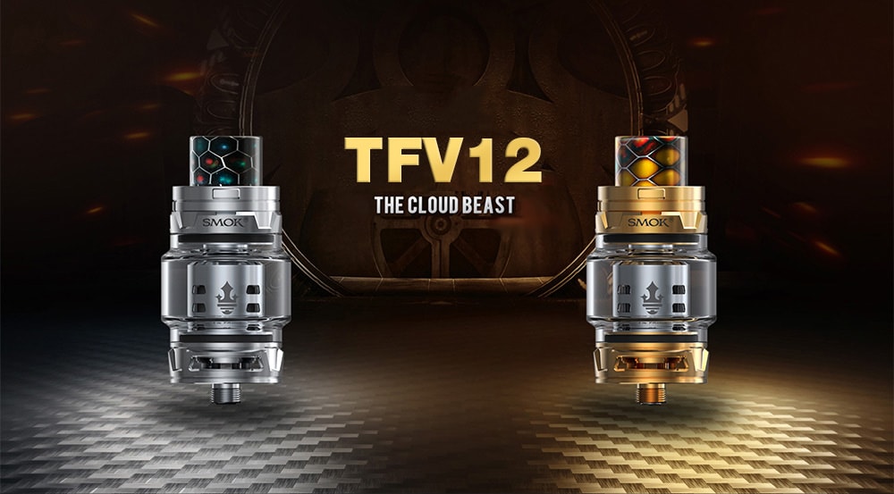 Smok TFV12 Prince Tank with 8ml Capacity / Bottom Adjustable Airflow for E Cigarette- Green
