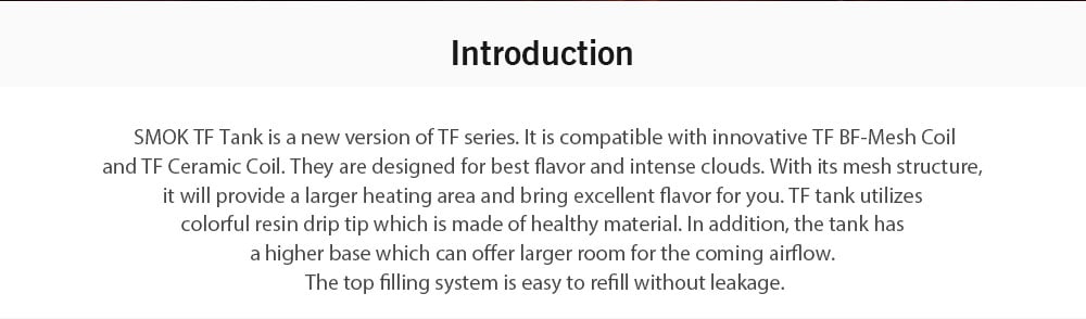 SMOK TF2019 Tank Atomizer 6ml- Sun Yellow