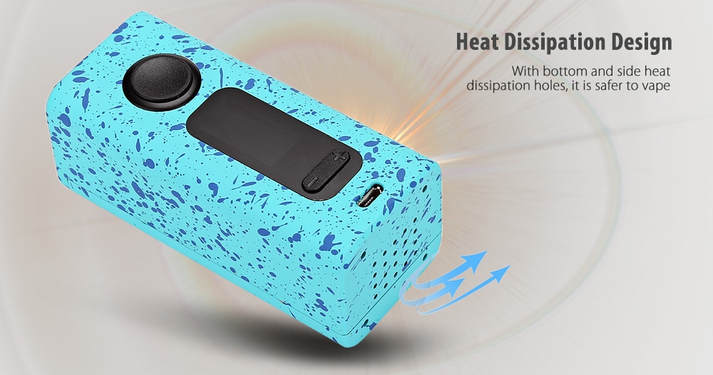 Original Hugo Vapor BOXER V2.0 188W Box Mod with 0.5 - 8.4V / 100 - 300C / 200 - 600F for E Cigarette- White