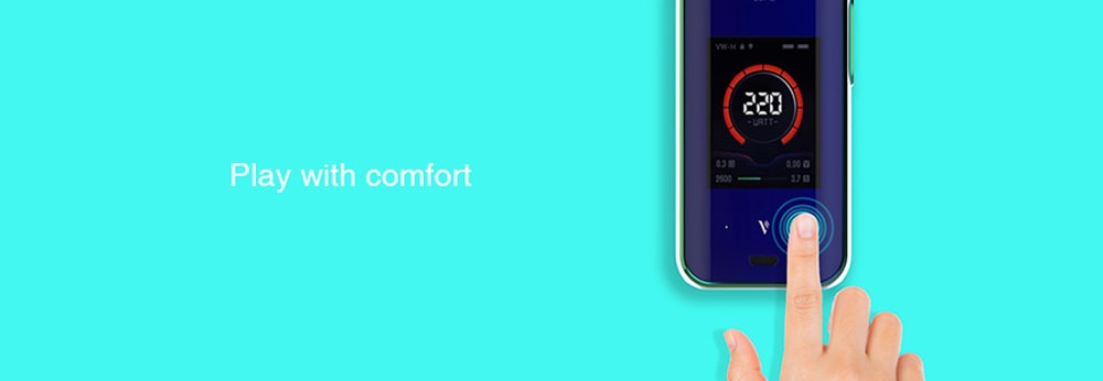 Vaporesso Luxe 220W Touch Screen TC Mod Supporting 2pcs 18650 Batteries for E Cigarette- Bronze