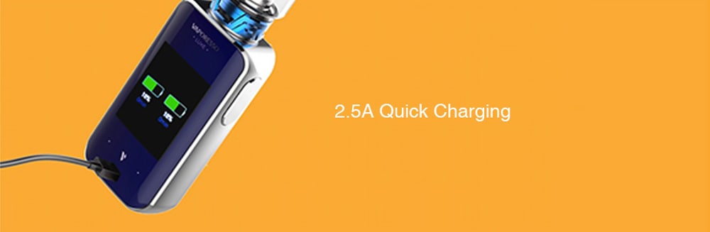 Vaporesso Luxe 220W Touch Screen TC Mod Supporting 2pcs 18650 Batteries for E Cigarette- Bronze