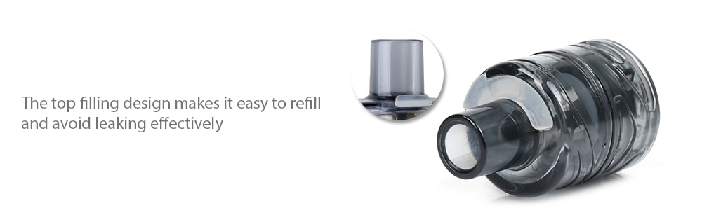 Smoant Taggerz Lightweight Compact RTA 2ml 3pcs- Black