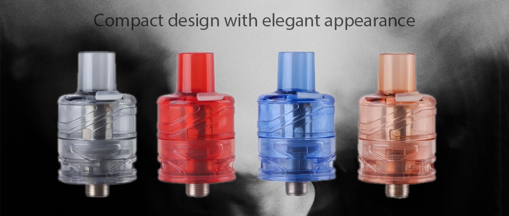 Smoant Taggerz Lightweight Compact RTA 2ml 3pcs- Black