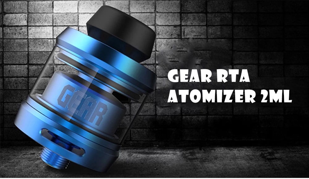 OFRF Gear RTA Atomizer 2ml- Silver