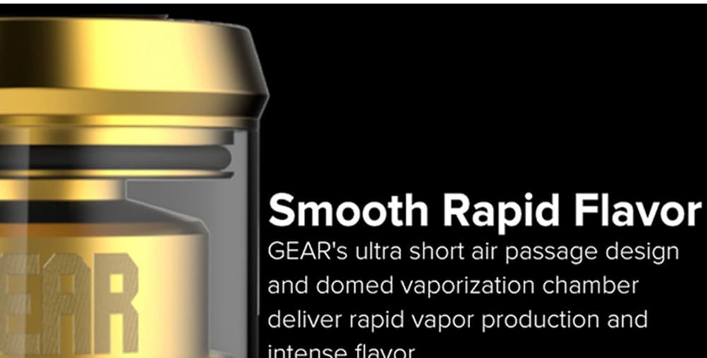 OFRF Gear RTA Atomizer 2ml- Silver