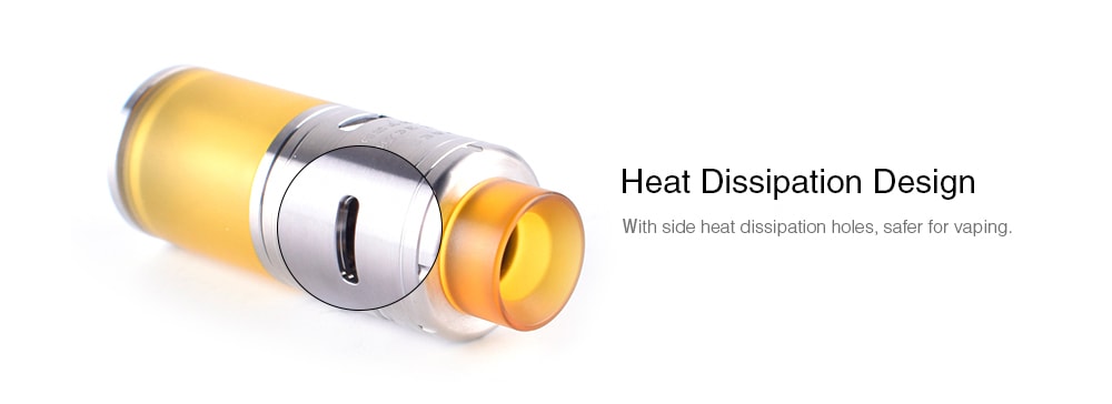 ShenRay VG Extreme Stainless Steel RTA with 5ml Capacity for E Cigarette- Silver