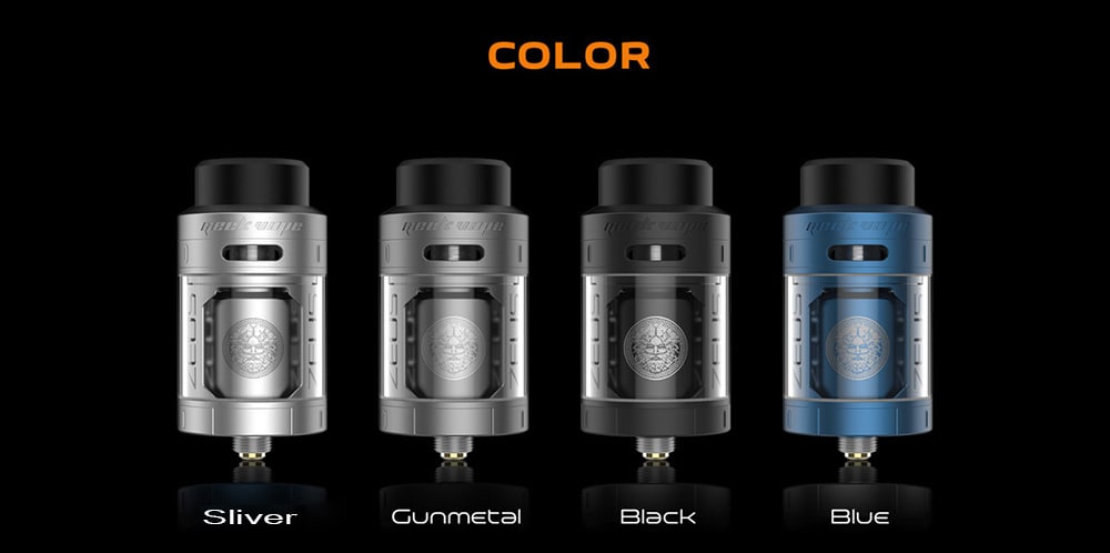 Original Geekvape Zeus RTA with Top Airflow / Leak Proof for E Cigarette - Black