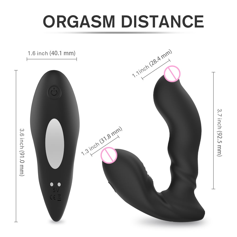 Shd - S115 Optimus Prostate Massager for Men- Black