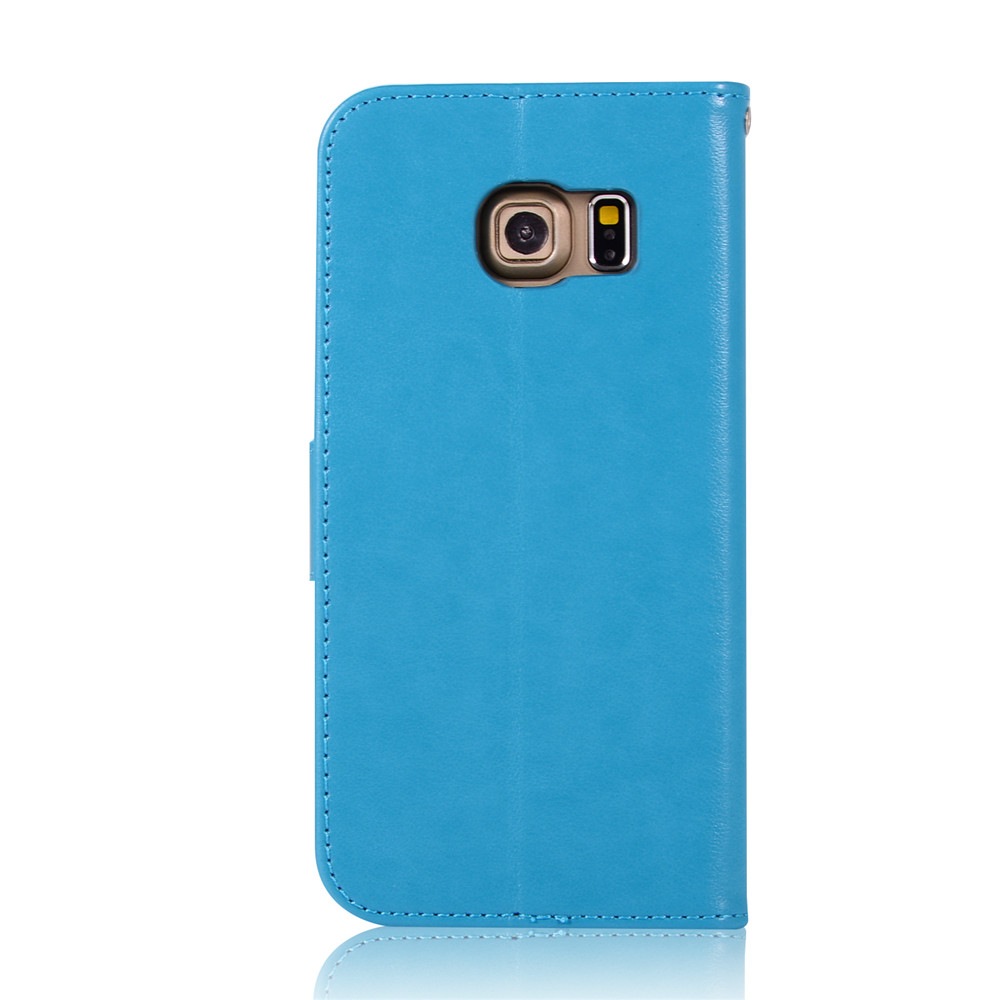 Owl Campanula Fashion Wallet Cover For Samsung Galaxy S7 Edge Phone Bag With Stand PU Extravagant Flip Leather Case- Brown