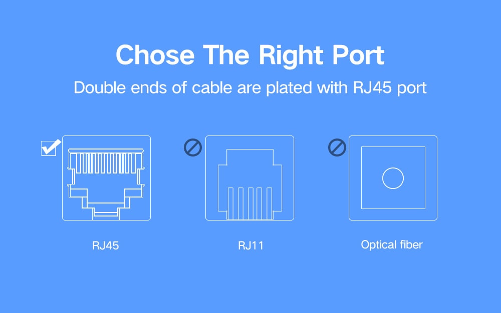UGREEN NW107 CAT7 Network Cable Twisted Pair Round Wire 24K Gold-plated Shield 10Gbps 2M- Black