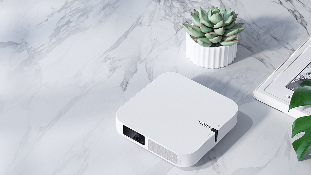 XGIMI Z6 700 Ansi Lumens DLP Projector Home Theater 1080P Full HD Support 3D WiFi Mirroring Display- White