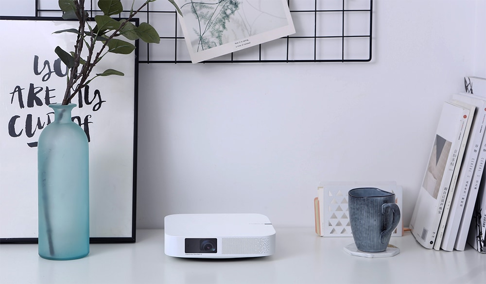 XGIMI Z6 700 Ansi Lumens DLP Projector Home Theater 1080P Full HD Support 3D WiFi Mirroring Display- White