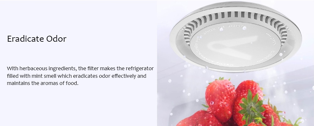 VIOMI VF1 - CB Herbaceous Refrigerator Air Clean Filter Sterilization - Silver