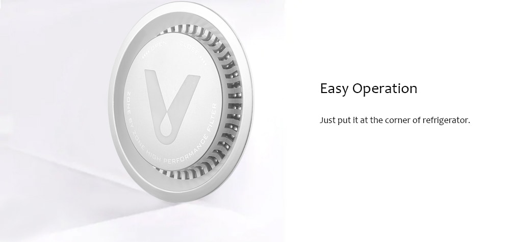 VIOMI VF1 - CB Herbaceous Refrigerator Air Clean Filter Sterilization - Silver