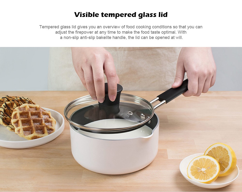 Zhiwuzhu Milk Pan from Xiaomi Youpin- White