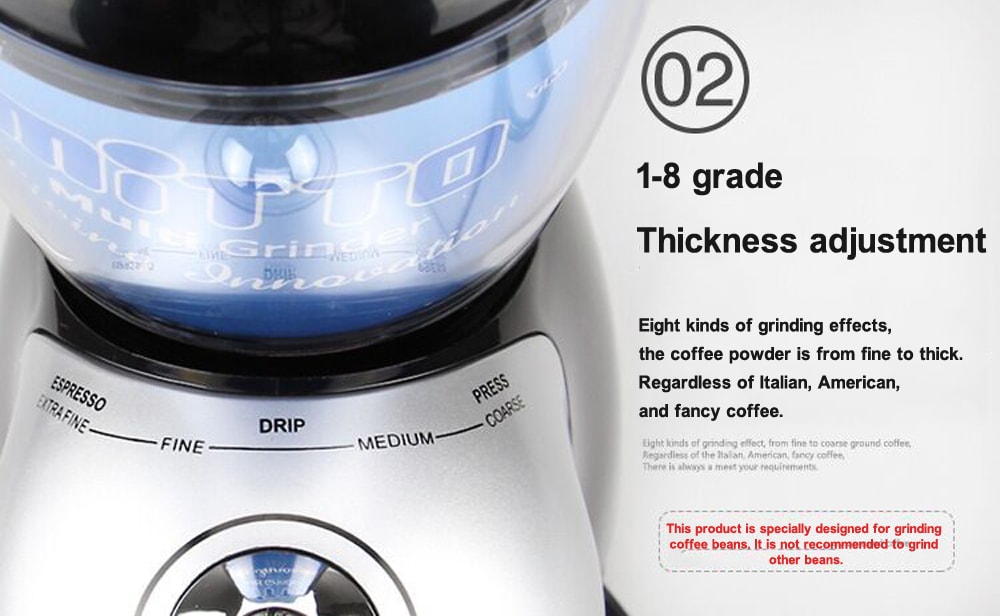 PM-93 Household Coffee Grinder Small Electric Grinder- Black PM-93 Household Coffee Grinder Small Electric Grinder- Black