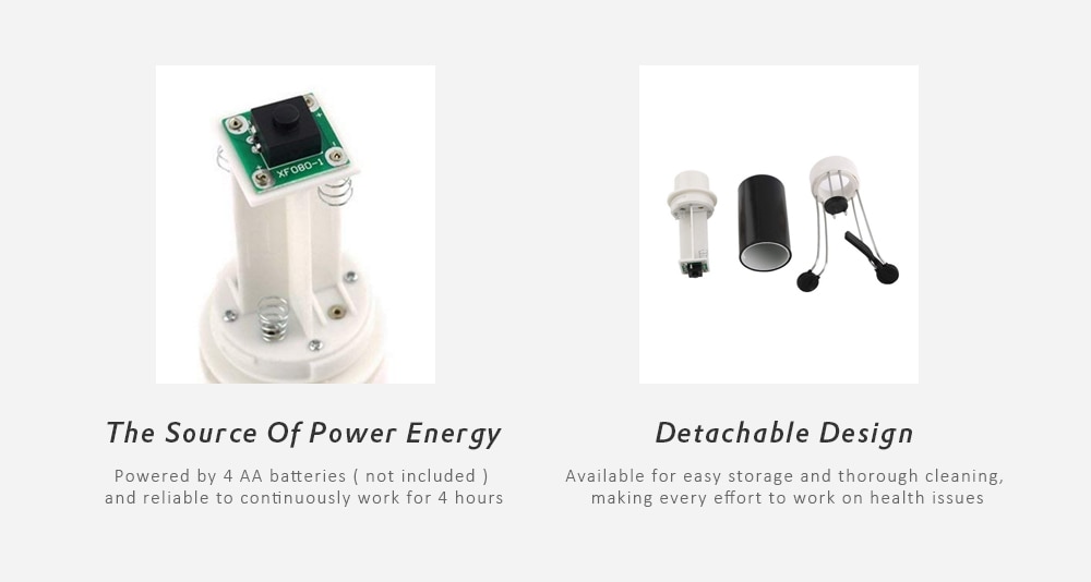 Triangular Eggbeater Automatic Electric Beater Rotary Egg Mixer- Black