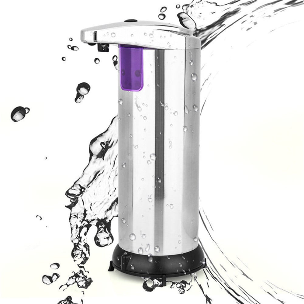 Stainless Steel Automatic Sensor Soap Liquid Dispenser- Silver