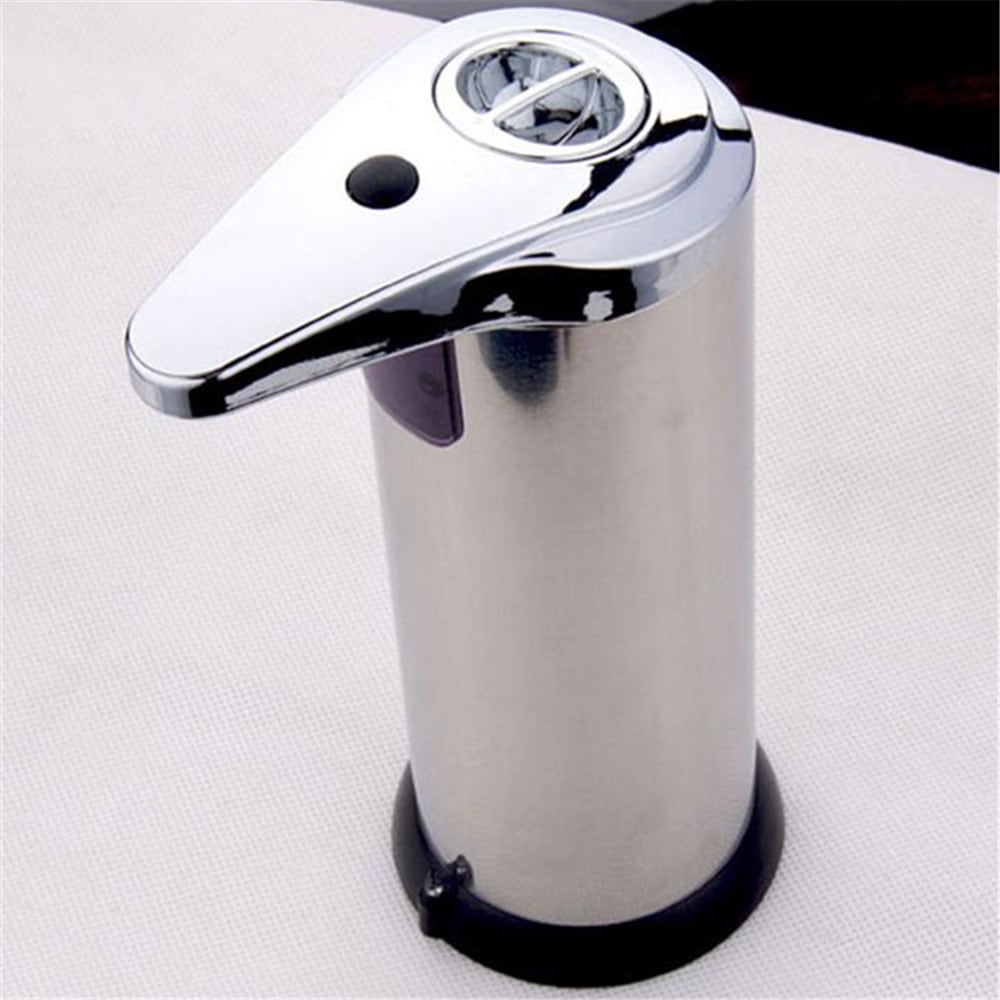 Stainless Steel Casing Induction Type Liquid Soap Dispenser- Silver