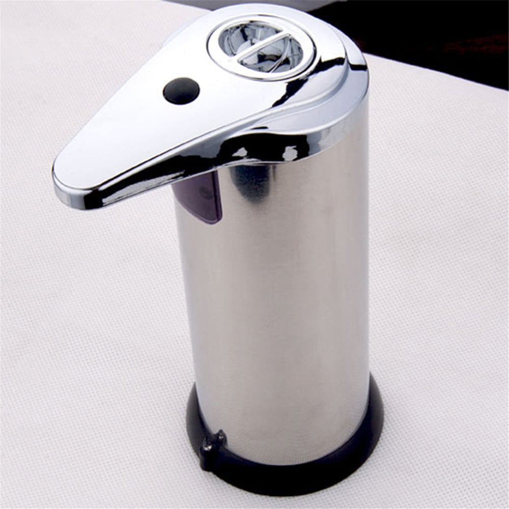 Stainless Steel Casing Induction Type Liquid Soap Dispenser- Silver