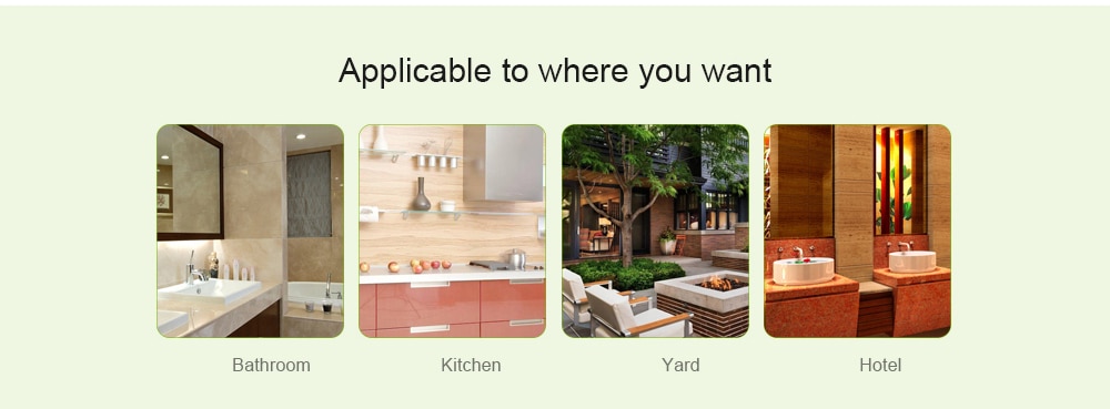 Wall-mounted Liquid Soap Dispenser Lavatory Bath Shower Accessories- Milk White Size S