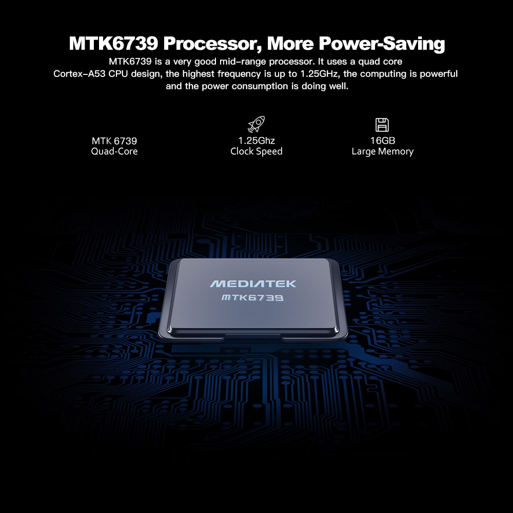 Zeblaze THOR 4 PRO 4G SmartWatch 1.6inch Display 16GB 600mAh Leather Straps- Multi-A