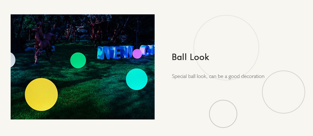 Solar LED Outdoor Waterproof Ball-shaped Light Party Weeding Yard Bar Decor- Multi