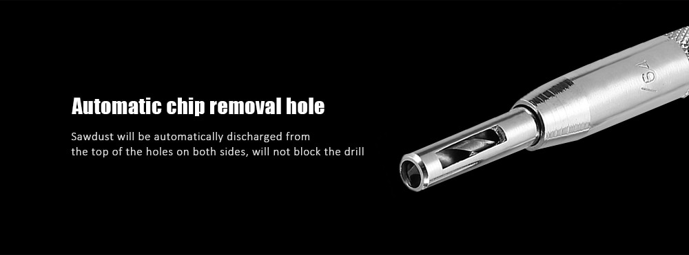  5 / 64 7 / 64 9 / 64 11 / 64 inch Self Centering Hinge Tapper Core Drill Bit Hole Puncher Woodworking Tool 4pcs- Silver