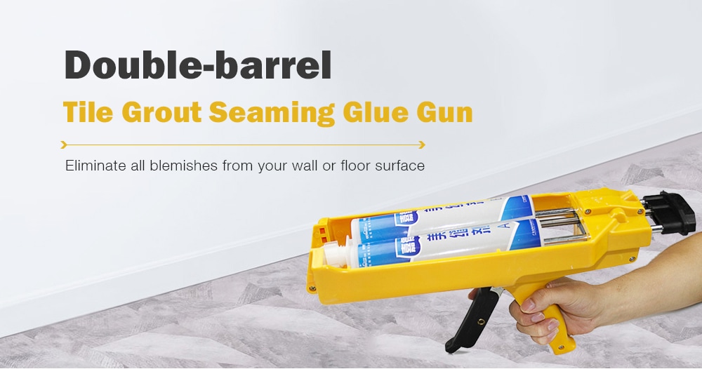 Professional Labor-saving Seaming Glue Gun for Crafting- Yellow