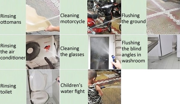 Water Supply Expandable Flexible Garden 50FT Pipe with Cloth Surface - Green- Green