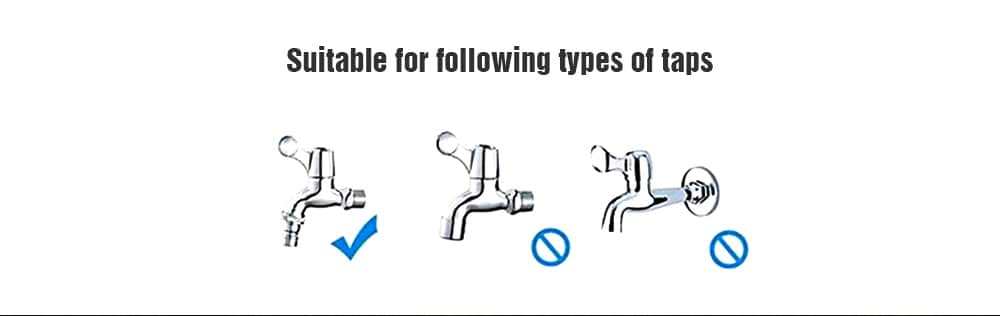 Wegarden Stretch Hose Adaptor Connector Spray Appliance- Blue